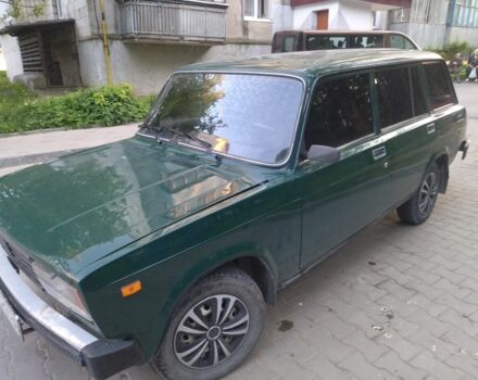 Зеленый ВАЗ 2104, объемом двигателя 1.5 л и пробегом 373 тыс. км за 1100 $, фото 1 на Automoto.ua