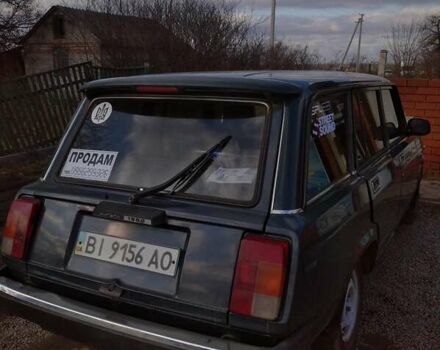 Зеленый ВАЗ 2104, объемом двигателя 1.5 л и пробегом 130 тыс. км за 1300 $, фото 4 на Automoto.ua