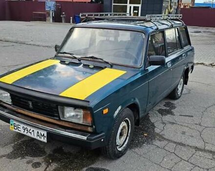 Зеленый ВАЗ 2104, объемом двигателя 1.5 л и пробегом 135 тыс. км за 1000 $, фото 1 на Automoto.ua