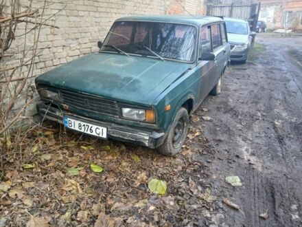 Зеленый ВАЗ 2104, объемом двигателя 1.5 л и пробегом 200 тыс. км за 350 $, фото 1 на Automoto.ua