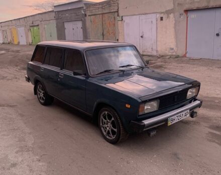 Зеленый ВАЗ 2104, объемом двигателя 1.5 л и пробегом 155 тыс. км за 1400 $, фото 1 на Automoto.ua