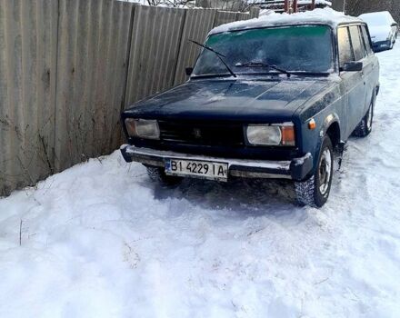 Зеленый ВАЗ 2104, объемом двигателя 1.5 л и пробегом 205 тыс. км за 950 $, фото 1 на Automoto.ua