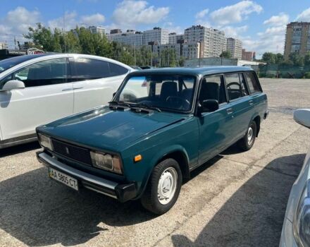 Зеленый ВАЗ 2104, объемом двигателя 1.5 л и пробегом 100 тыс. км за 1000 $, фото 1 на Automoto.ua
