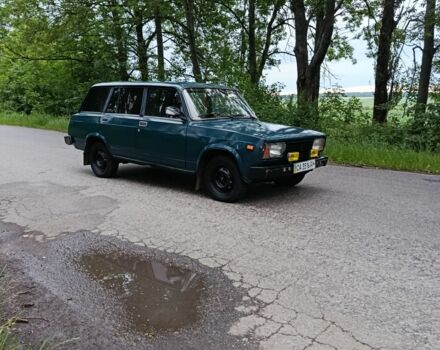 Зеленый ВАЗ 2104, объемом двигателя 1.5 л и пробегом 40 тыс. км за 1100 $, фото 1 на Automoto.ua