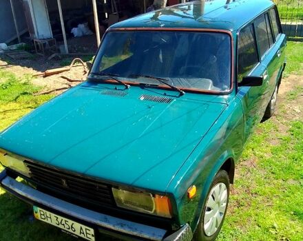 Зеленый ВАЗ 2104, объемом двигателя 1.5 л и пробегом 200 тыс. км за 700 $, фото 1 на Automoto.ua