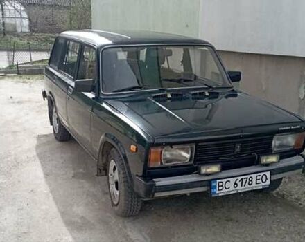 Зеленый ВАЗ 2104, объемом двигателя 1.5 л и пробегом 115 тыс. км за 1000 $, фото 1 на Automoto.ua