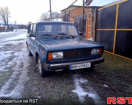 Зеленый ВАЗ 2104, объемом двигателя 1.5 л и пробегом 150 тыс. км за 1000 $, фото 1 на Automoto.ua