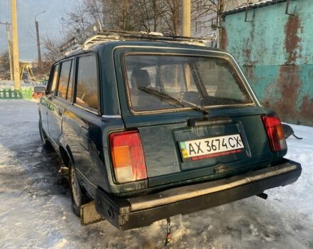 Зеленый ВАЗ 2104, объемом двигателя 1.5 л и пробегом 40 тыс. км за 750 $, фото 1 на Automoto.ua