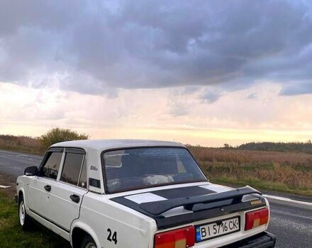 Белый ВАЗ 2105, объемом двигателя 1.2 л и пробегом 500 тыс. км за 1200 $, фото 1 на Automoto.ua