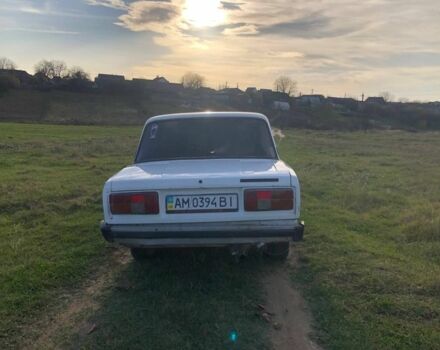 Белый ВАЗ 2105, объемом двигателя 1.3 л и пробегом 27 тыс. км за 550 $, фото 1 на Automoto.ua