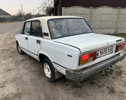 Белый ВАЗ 2105, объемом двигателя 1.5 л и пробегом 76 тыс. км за 550 $, фото 3 на Automoto.ua