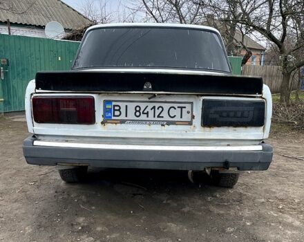 Белый ВАЗ 2105, объемом двигателя 13 л и пробегом 200 тыс. км за 420 $, фото 2 на Automoto.ua