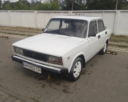 Белый ВАЗ 2105, объемом двигателя 1.5 л и пробегом 78 тыс. км за 550 $, фото 2 на Automoto.ua