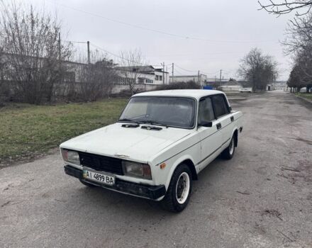 Белый ВАЗ 2105, объемом двигателя 1.3 л и пробегом 200 тыс. км за 550 $, фото 1 на Automoto.ua