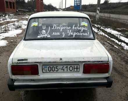 Белый ВАЗ 2105, объемом двигателя 1.3 л и пробегом 73 тыс. км за 550 $, фото 1 на Automoto.ua