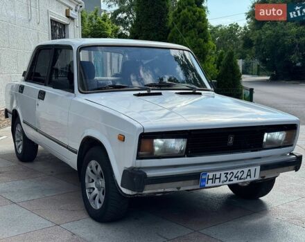 Белый ВАЗ 2105, объемом двигателя 1.3 л и пробегом 209 тыс. км за 1150 $, фото 1 на Automoto.ua
