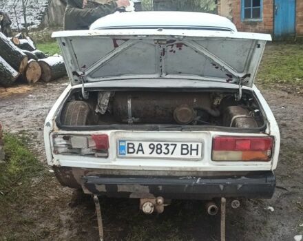 Белый ВАЗ 2105, объемом двигателя 1.3 л и пробегом 79 тыс. км за 331 $, фото 1 на Automoto.ua