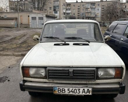 Белый ВАЗ 2105, объемом двигателя 1.3 л и пробегом 180 тыс. км за 497 $, фото 1 на Automoto.ua