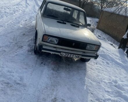 Белый ВАЗ 2105, объемом двигателя 1.5 л и пробегом 85 тыс. км за 655 $, фото 1 на Automoto.ua