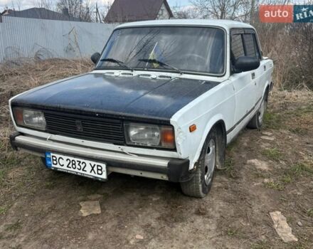 Белый ВАЗ 2105, объемом двигателя 1.29 л и пробегом 101 тыс. км за 400 $, фото 1 на Automoto.ua