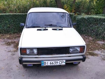 Белый ВАЗ 2105, объемом двигателя 1.2 л и пробегом 16 тыс. км за 411 $, фото 1 на Automoto.ua