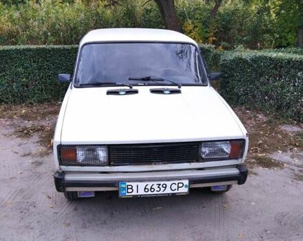 Белый ВАЗ 2105, объемом двигателя 1.2 л и пробегом 16 тыс. км за 411 $, фото 1 на Automoto.ua