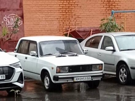 Білий ВАЗ 2105, об'ємом двигуна 1.3 л та пробігом 160 тис. км за 900 $, фото 1 на Automoto.ua