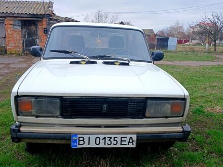 ВАЗ 2105 1985 в Решетиловке на Automoto.ua Белый ВАЗ 2105, объемом двигателя 1.2 л и пробегом 310 тыс. км за 1200 $, фото 1 на Automoto.ua