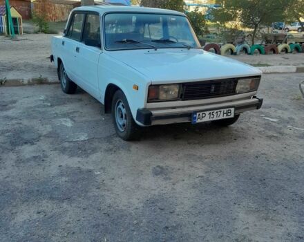 Белый ВАЗ 2105, объемом двигателя 1.2 л и пробегом 55 тыс. км за 592 $, фото 1 на Automoto.ua