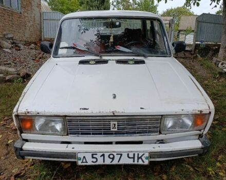 Белый ВАЗ 2105, объемом двигателя 1.6 л и пробегом 80 тыс. км за 340 $, фото 1 на Automoto.ua