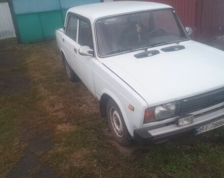 Белый ВАЗ 2105, объемом двигателя 2 л и пробегом 76 тыс. км за 802 $, фото 1 на Automoto.ua