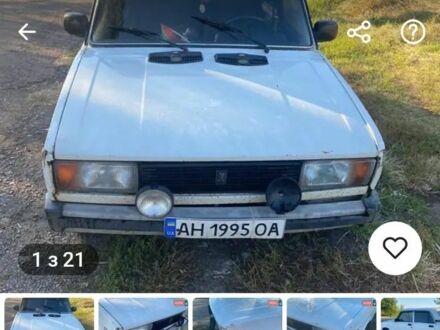 Белый ВАЗ 2105, объемом двигателя 3 л и пробегом 139 тыс. км за 437 $, фото 1 на Automoto.ua