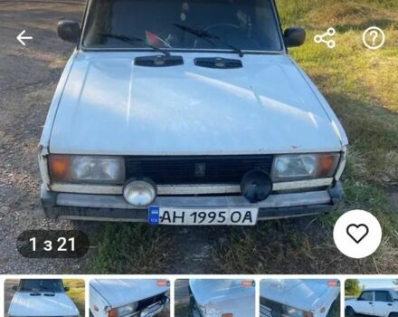 Белый ВАЗ 2105, объемом двигателя 3 л и пробегом 139 тыс. км за 437 $, фото 1 на Automoto.ua