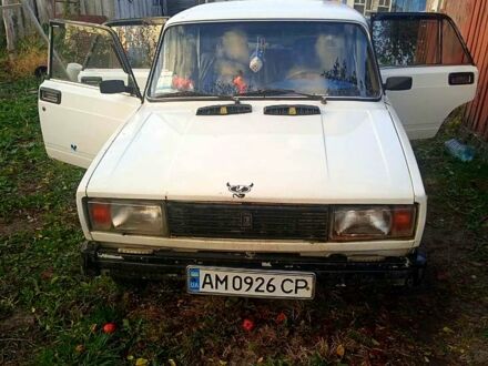 ВАЗ 2105 1988 у Буче на Automoto.ua Білий ВАЗ 2105, об'ємом двигуна 16 л та пробігом 0 тис. км за 350 $, фото 1 на Automoto.ua