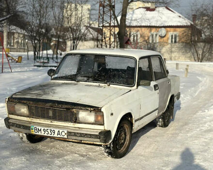 Белый ВАЗ 2105, объемом двигателя 1.5 л и пробегом 99 тыс. км за 321 $, фото 1 на Automoto.ua