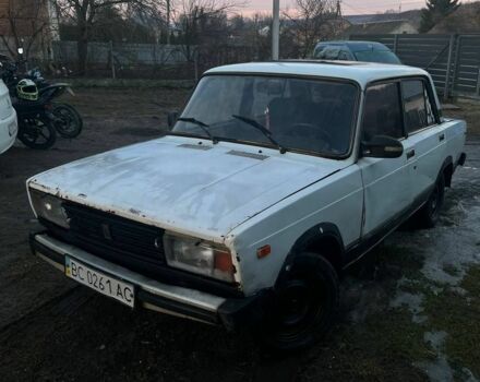 Белый ВАЗ 2105, объемом двигателя 1.3 л и пробегом 96 тыс. км за 250 $, фото 1 на Automoto.ua