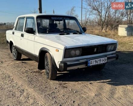 Белый ВАЗ 2105, объемом двигателя 1.3 л и пробегом 200 тыс. км за 632 $, фото 1 на Automoto.ua