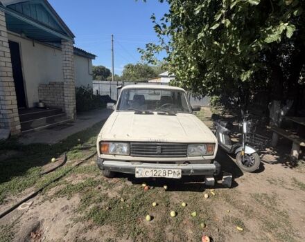 Белый ВАЗ 2105, объемом двигателя 1.3 л и пробегом 46 тыс. км за 336 $, фото 1 на Automoto.ua