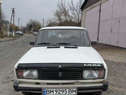 Белый ВАЗ 2105, объемом двигателя 1.3 л и пробегом 55 тыс. км за 500 $, фото 1 на Automoto.ua