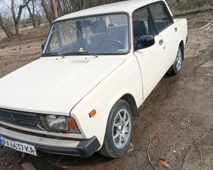 Белый ВАЗ 2105, объемом двигателя 0 л и пробегом 150 тыс. км за 650 $, фото 1 на Automoto.ua