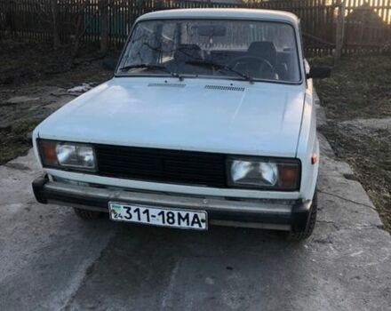 Белый ВАЗ 2105, объемом двигателя 1.2 л и пробегом 133 тыс. км за 664 $, фото 1 на Automoto.ua