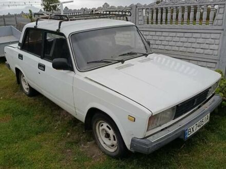 Белый ВАЗ 2105, объемом двигателя 1.45 л и пробегом 80 тыс. км за 400 $, фото 1 на Automoto.ua