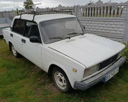 Белый ВАЗ 2105, объемом двигателя 1.45 л и пробегом 80 тыс. км за 400 $, фото 1 на Automoto.ua