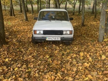 Белый ВАЗ 2105, объемом двигателя 1.3 л и пробегом 300 тыс. км за 524 $, фото 1 на Automoto.ua