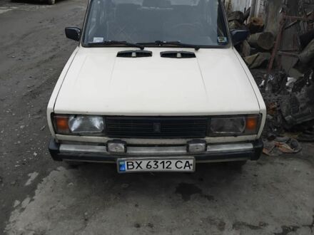 Белый ВАЗ 2105, объемом двигателя 1.2 л и пробегом 54 тыс. км за 600 $, фото 1 на Automoto.ua