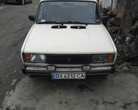Белый ВАЗ 2105, объемом двигателя 1.2 л и пробегом 54 тыс. км за 600 $, фото 1 на Automoto.ua
