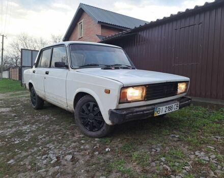 Белый ВАЗ 2105, объемом двигателя 1.3 л и пробегом 20 тыс. км за 518 $, фото 1 на Automoto.ua
