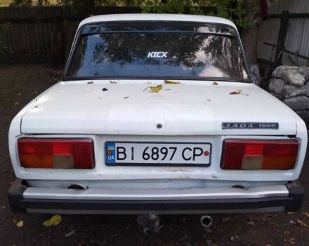 Белый ВАЗ 2105, объемом двигателя 1.3 л и пробегом 999 тыс. км за 596 $, фото 1 на Automoto.ua