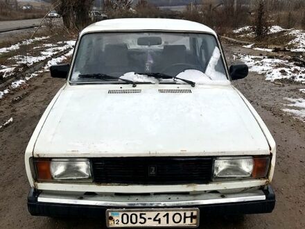 Белый ВАЗ 2105, объемом двигателя 1.3 л и пробегом 73 тыс. км за 550 $, фото 1 на Automoto.ua