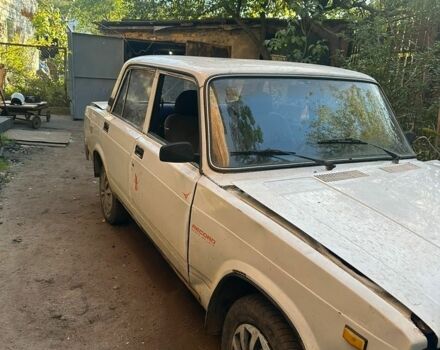 Белый ВАЗ 2105, объемом двигателя 1.5 л и пробегом 55 тыс. км за 220 $, фото 1 на Automoto.ua